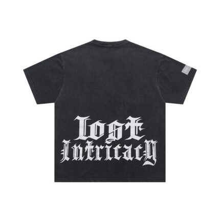 LOST INTRICACY RHINESTONE BLACK T-SHIRT