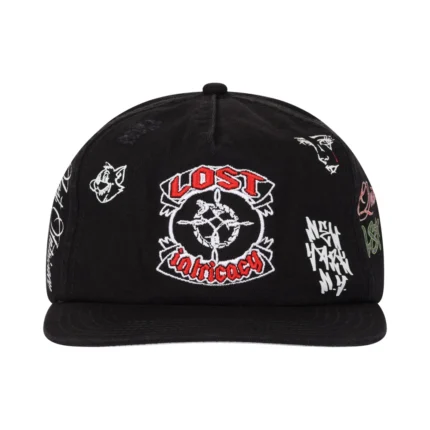 Lost Intricacy Red Midnight Empire Cap