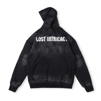 Lost Intricacy Staff Black Zip Up Hoodie