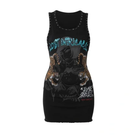 Lost Intricacy Twin Tiger Dress