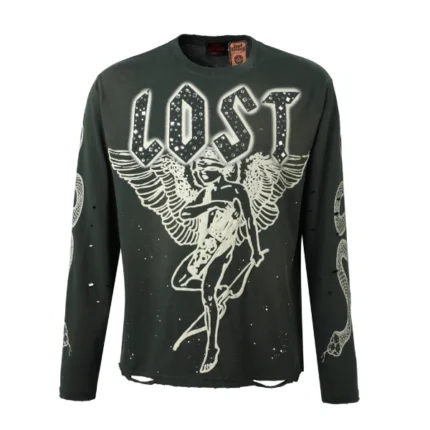 Lost intricacy Emerald Lost Angel Long Sleeve