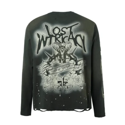 Lost intricacy Emerald Lost Angel Long Sleeve