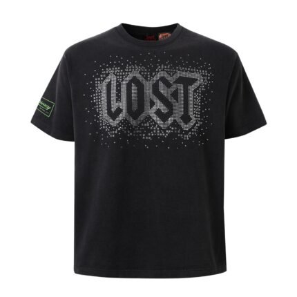Lost intricacy Inverse Rhinestone T-Shirt