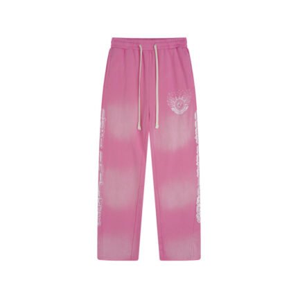 Pink Flare Sweatpants