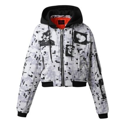Womens Digi Camo Bomber