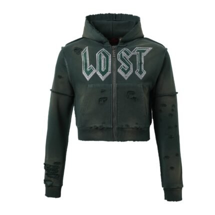 Womens Emerald Zip Up